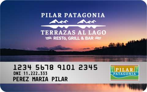 Tarjeta BLUE VIP TERRAZAS AL LAGO
